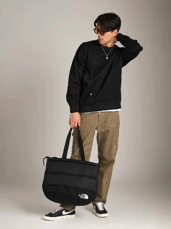 Year-End Deals Reverse Weave Crewneck Pullover W/Script