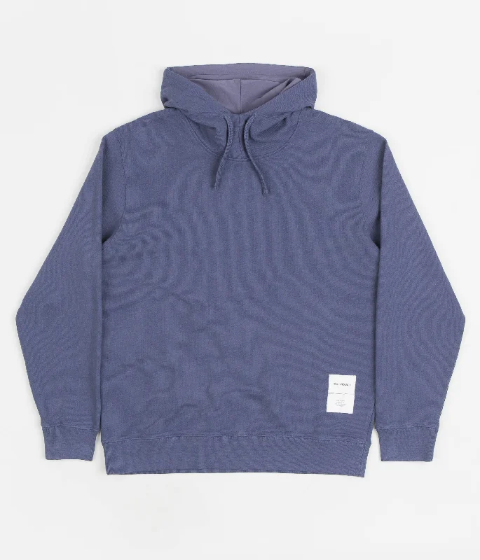 Markdown Sale Norse Projects Fraser Tab Series Hoodie - Scoria Blue