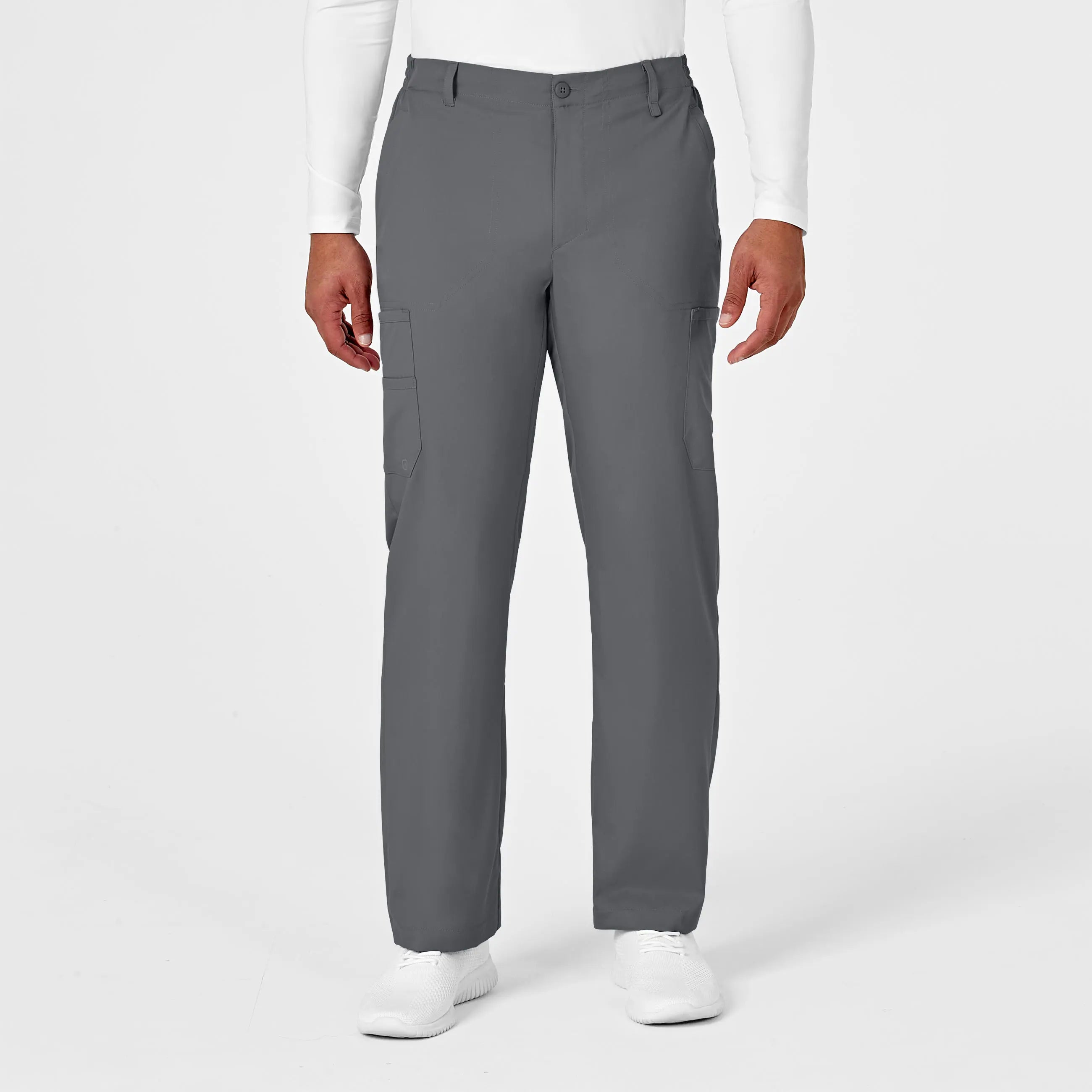 Buy More, Save More Wink Men's PRO Cargo Scrub Pant - Pewter