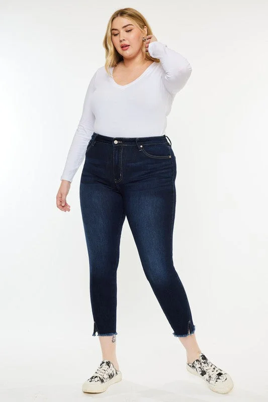 Final Clearance Plus High Rise Ankle Skinny Jeans