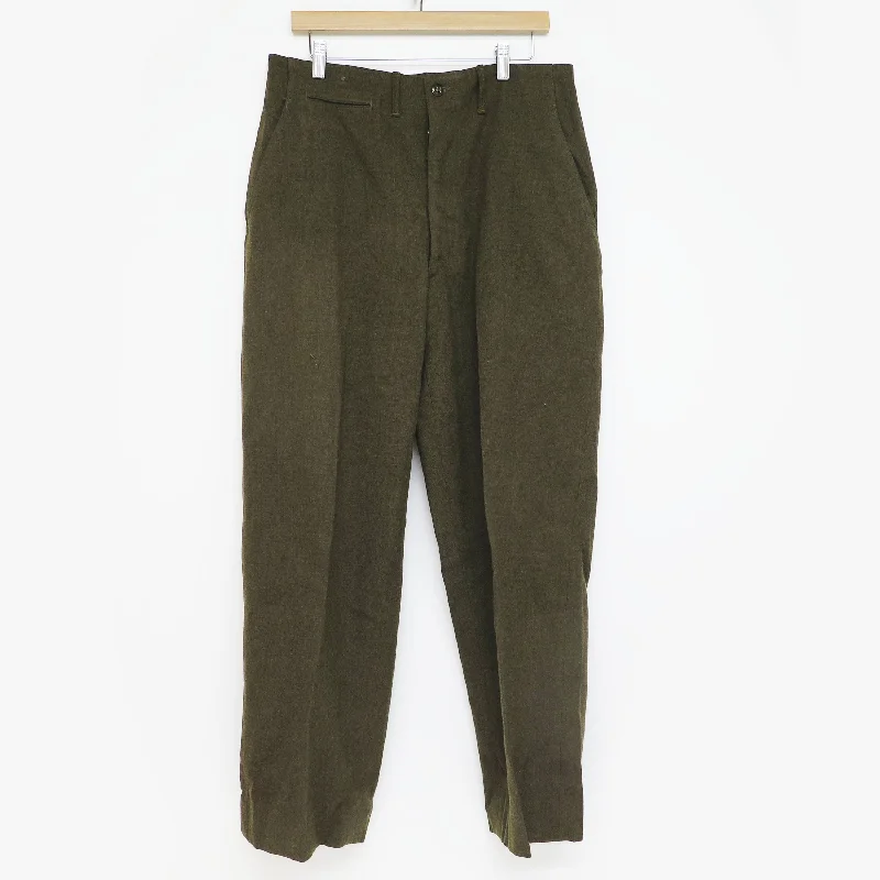 Savings Bonanza US ARMY FIELD TROUSERS PANTS M-1951 M51 1951 KOREAN WAR SIZE 34X31