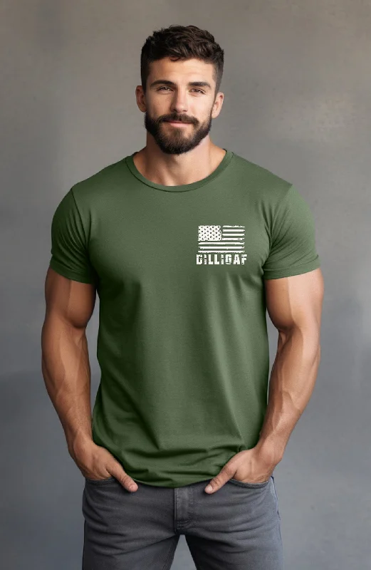 Military Green w/ White