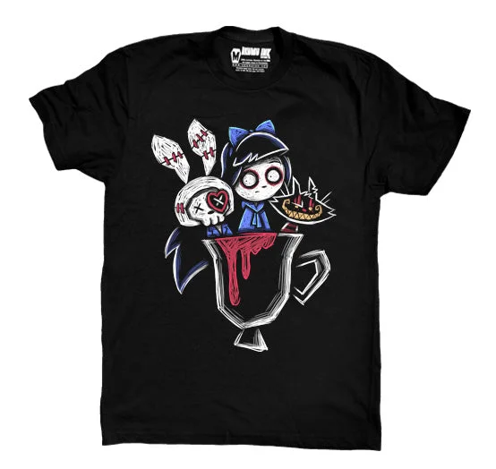 Weekend Specials to Delight Bloody Tea Cup Men Tshirt