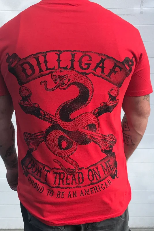 Markdown Sale Don't Tread on Me Snake Tee