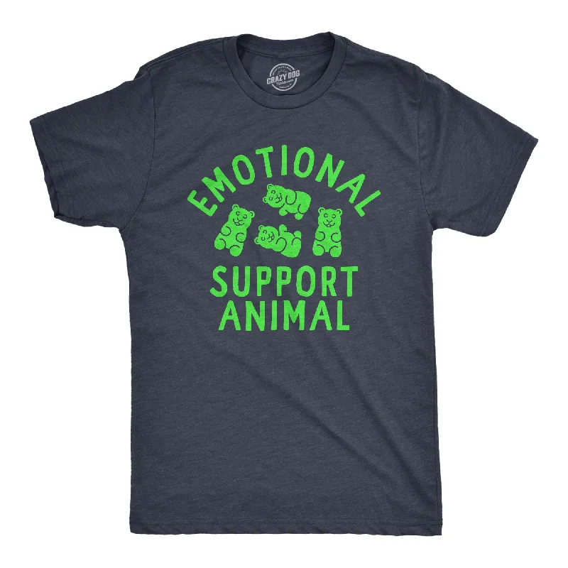 Weekend Bargains to Cherish Emotional Support Animal Gummy Bear Men's T Shirt