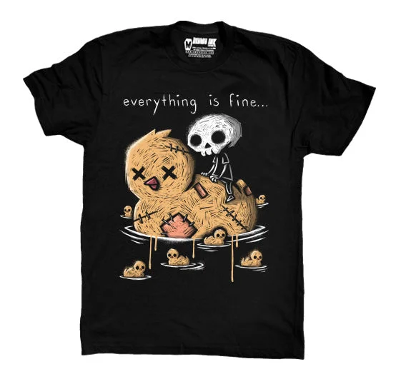 Bargain Alert Everything is Fine Men Tshirt