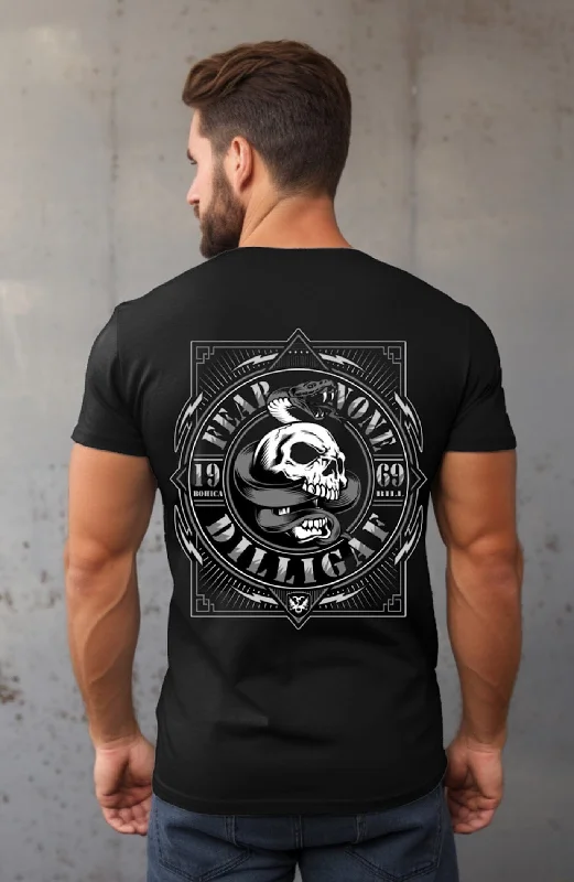 Great Bargain Fear None Snake Tee