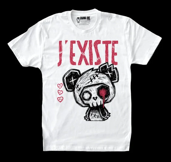 Price Smash J'Existe Men White Tshirt