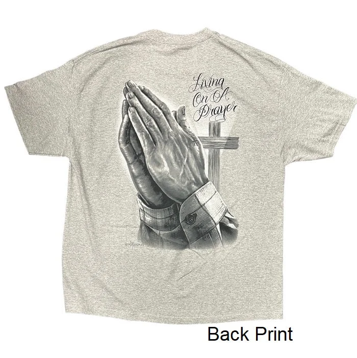 Sale Alert LIVING ON A PRAYER - Men's Tee