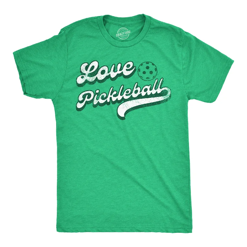 Savings Alert Love Pickleball Men's T Shirt