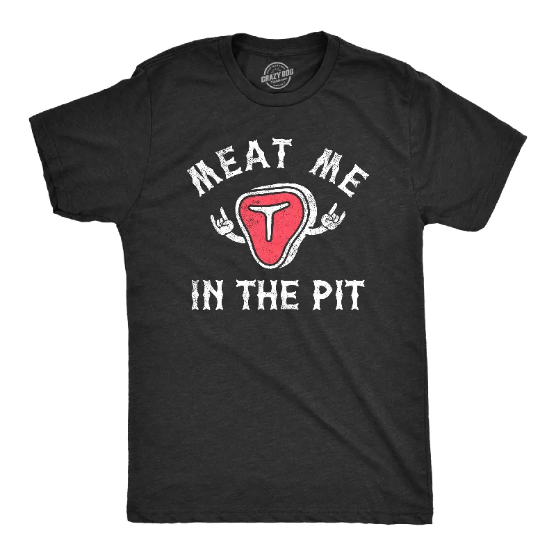 Best Seller Meat Me In The Pit Men's T Shirt