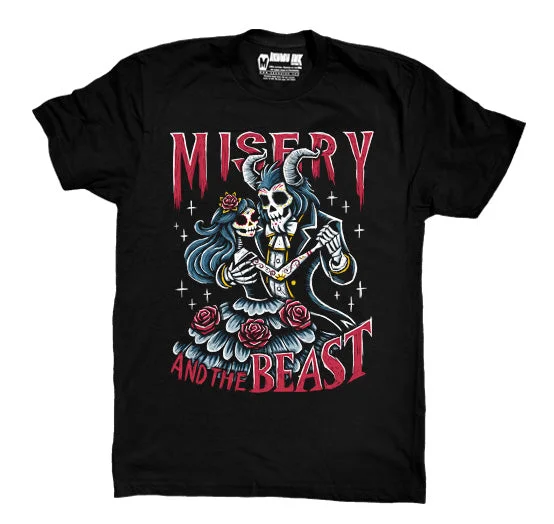 Shop and Save Misery and the Beast Men Tshirt
