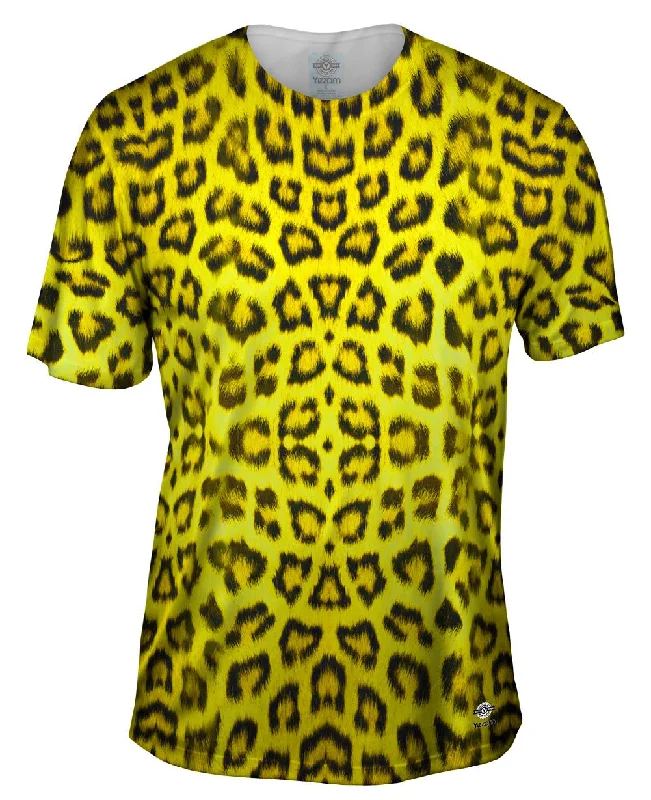 Weekend Special Neon Yellow Leopard Animal Skin