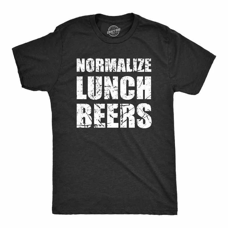Bargain Prices Normalize Lunch Beers Men's T Shirt