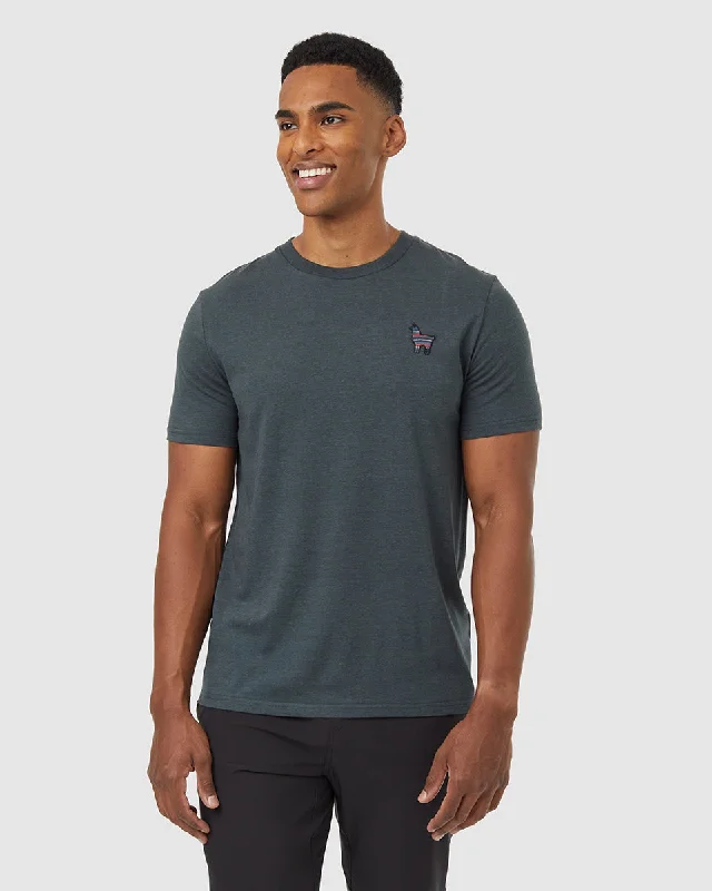 Special Buy Peru Embroidered Llama T-shirt
