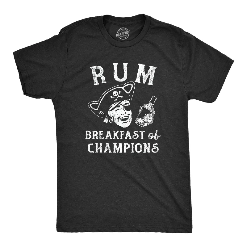 Massive Savings Rum Breakfast Of Champions Men's T Shirt