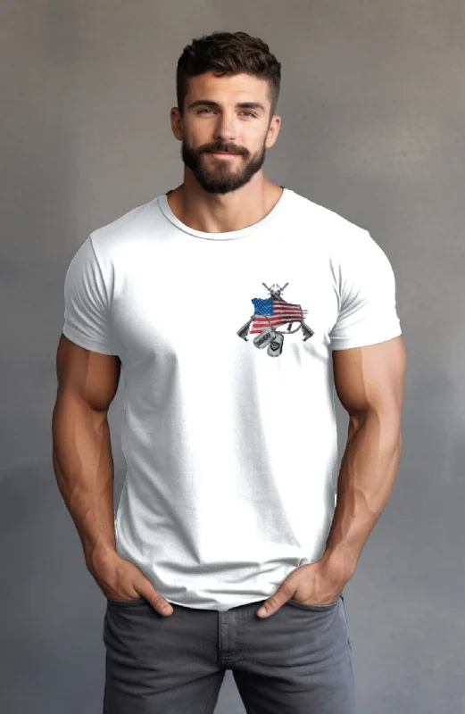 Weekend Offers That Excite Simple American Warfare T-shirt