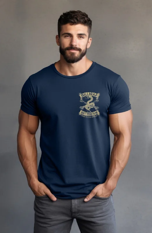 Weekend Savings Extravaganza Simple Don't Tread Tan Snake T-shirt