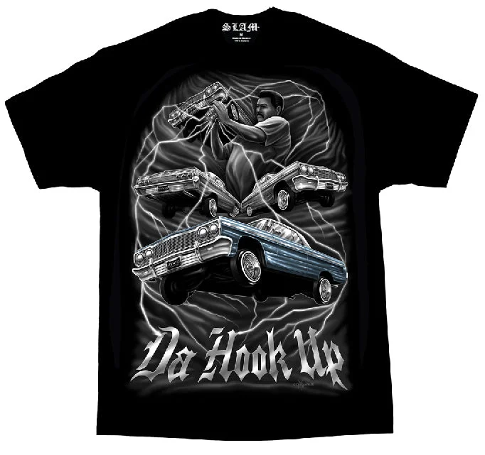 Weekend Extravaganza: Shop Now SLAM - DA HOOK UP Men's Tee