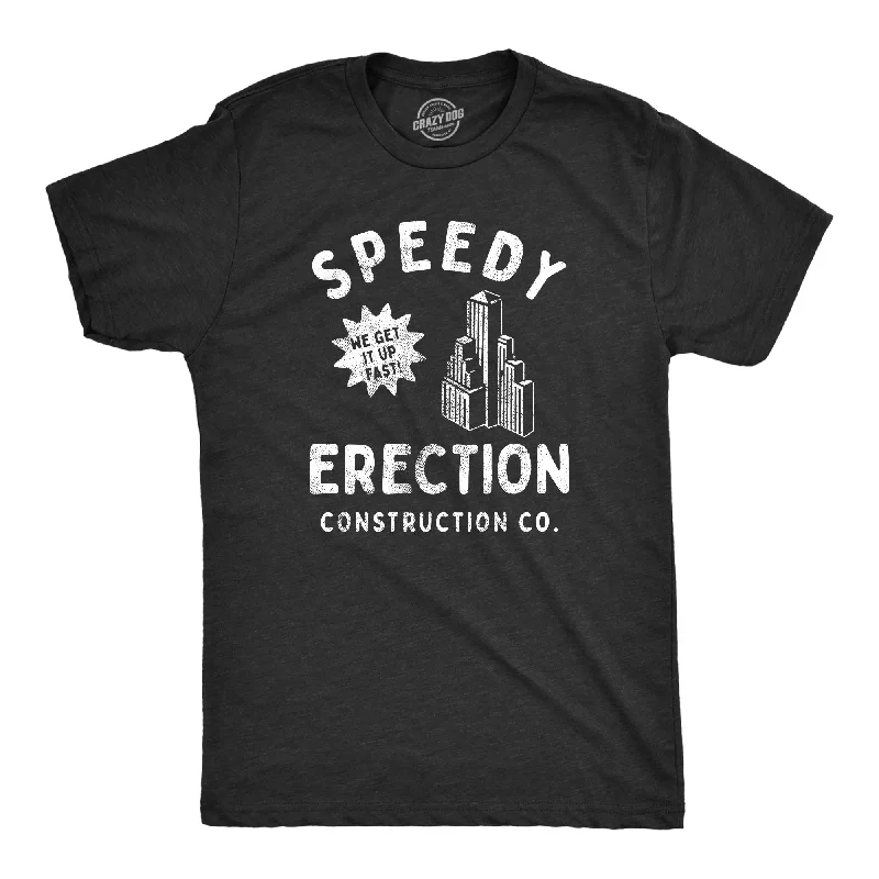 Super Sale Speedy Erection Construction Co Men's T Shirt