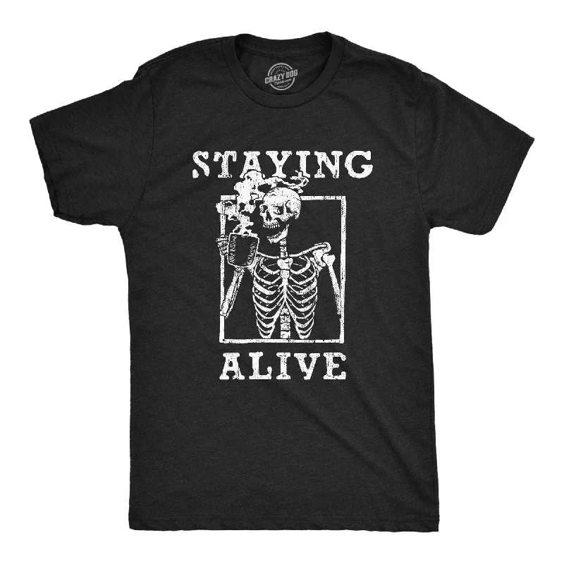 Cash Savings Staying Alive Men's T Shirt