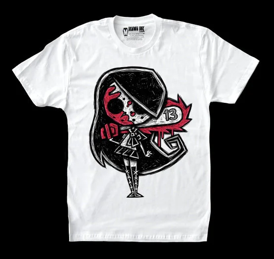 Sale Alert Tokyo Chan 13 Men White Tshirt