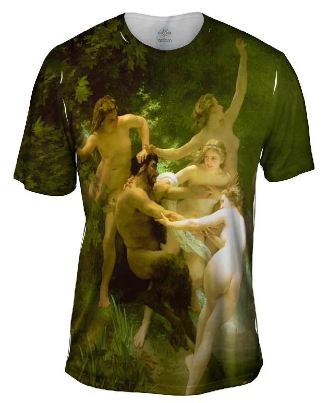 Weekend Discounts to Celebrate William Adolphe Bouguereau - "Nymphs and Satyr" (1873)